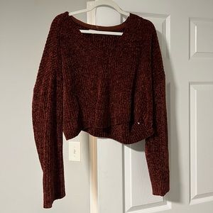 LA Hearts furry sweater size L so cozy